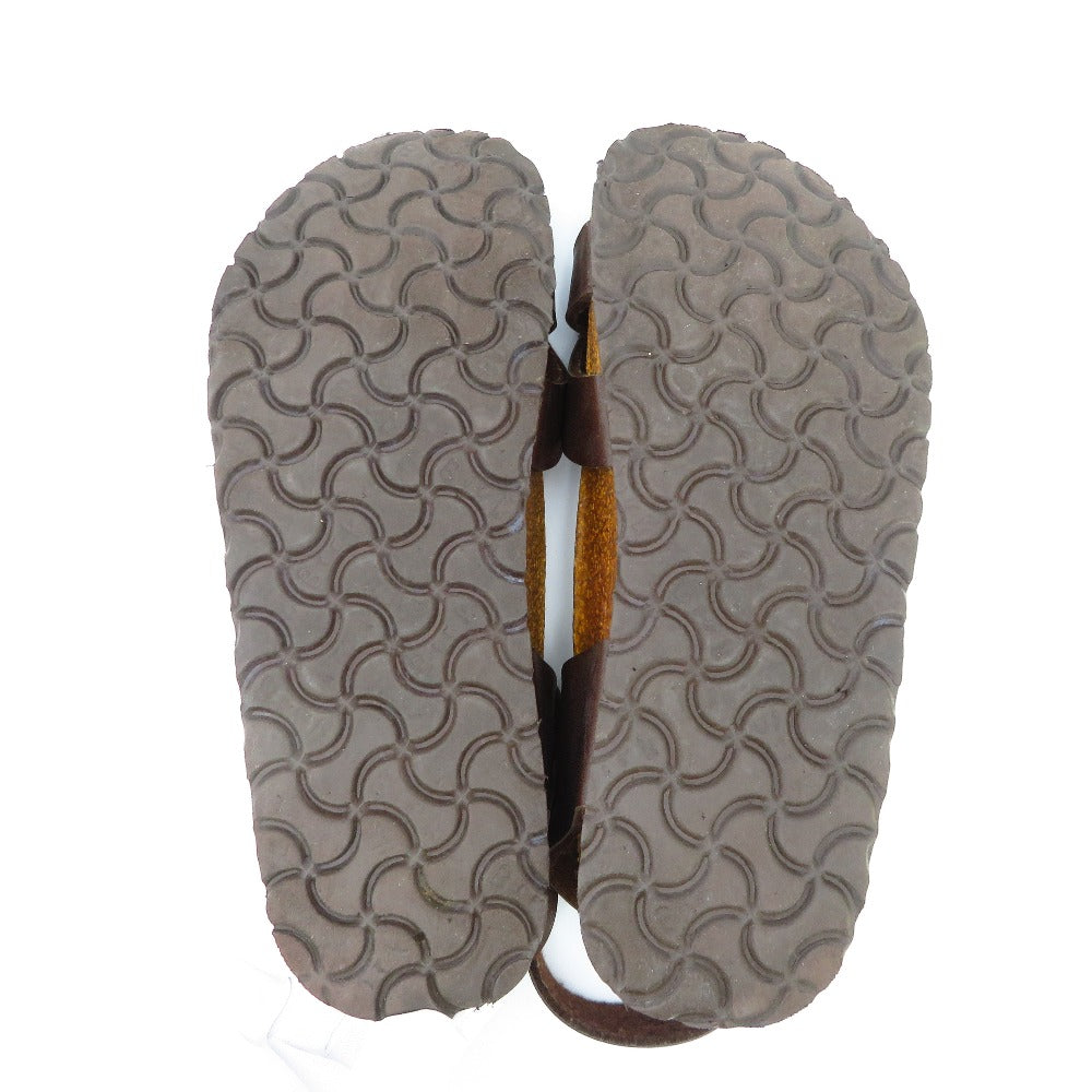 BIRKENSTOCK (ビルケンシュトック) サンダル Tatami　BIRKENSTOCK　モルジブ　803293　ダークブラウン　34　22.0cm 長さ24.5cm 美品