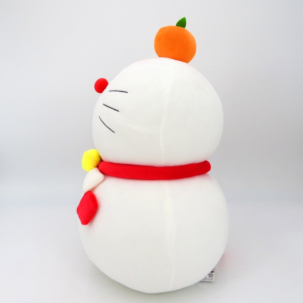 ensky (エンスカイ) ぬいぐるみ ドラえもん　鏡餅ドラえもん＆ドラミ 「もちもちお餅クッション」 未使用品