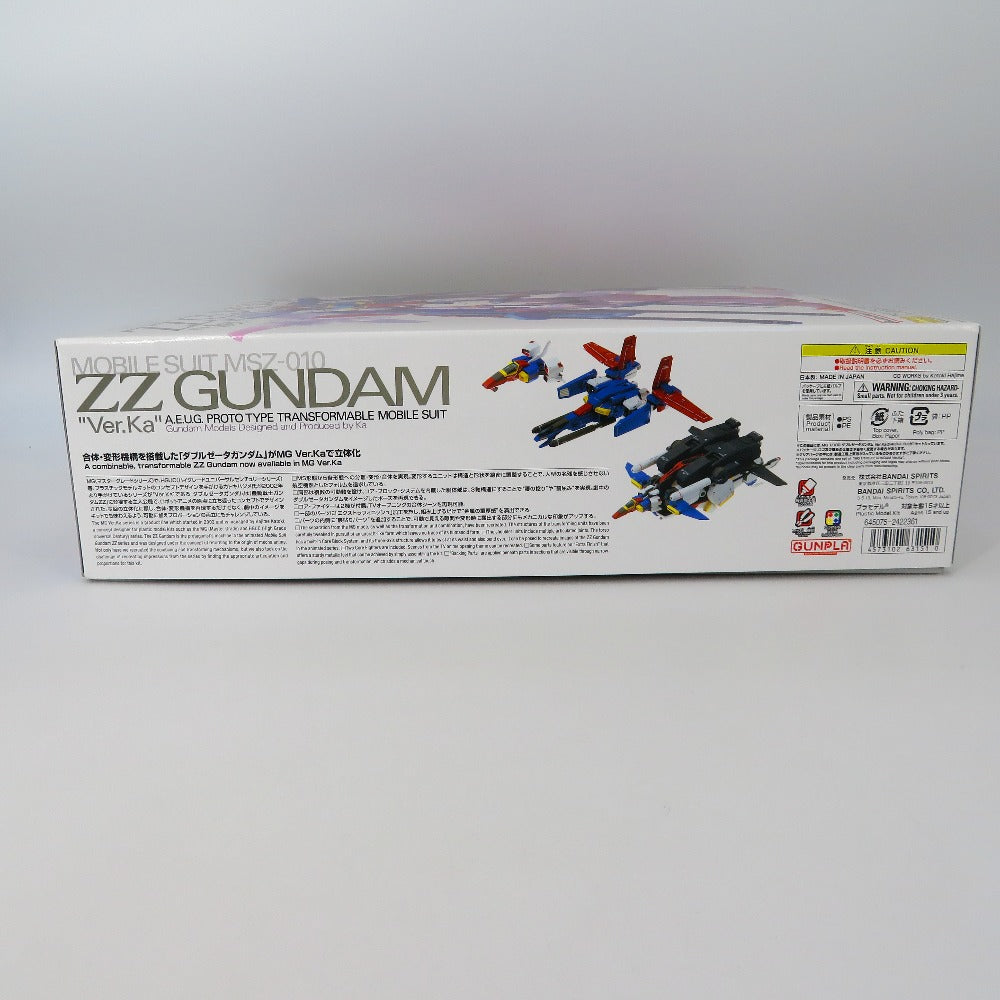 MG MSZ-010 ダブルゼータガンダム Ver.Ka BANDAI バンダイ プラモデル 未組立品【中古】