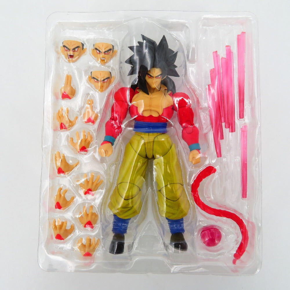 S.H.Figuarts スーパーサイヤ人4孫悟空 「ドラゴンボールGT」 BANDAI バンダイ フィギュア【中古】