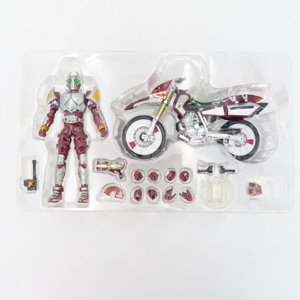 S.H.Figuarts 仮面ライダーギャレン＆レッドランバスセット 「仮面ライダー剣(ブレイド)」 BANDAI バンダイ フィギュア【中古】