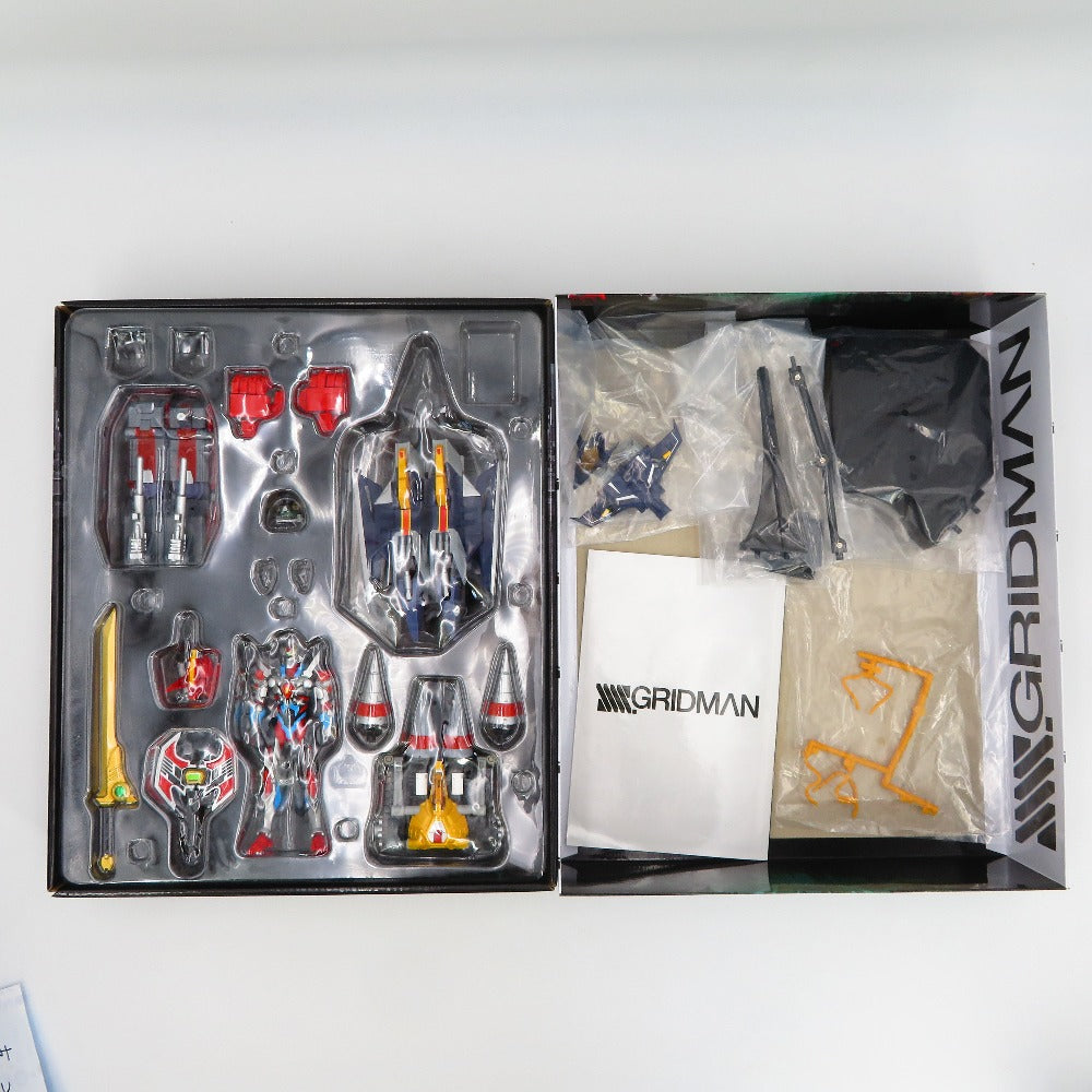 超合体超人 DXフルパワーグリッドマン 「SSSS.GRIDMAN」 ABS＆PVC製塗装済み合体トイ GOODSMILECOMPANY グッドスマイルカンパニー【中古】