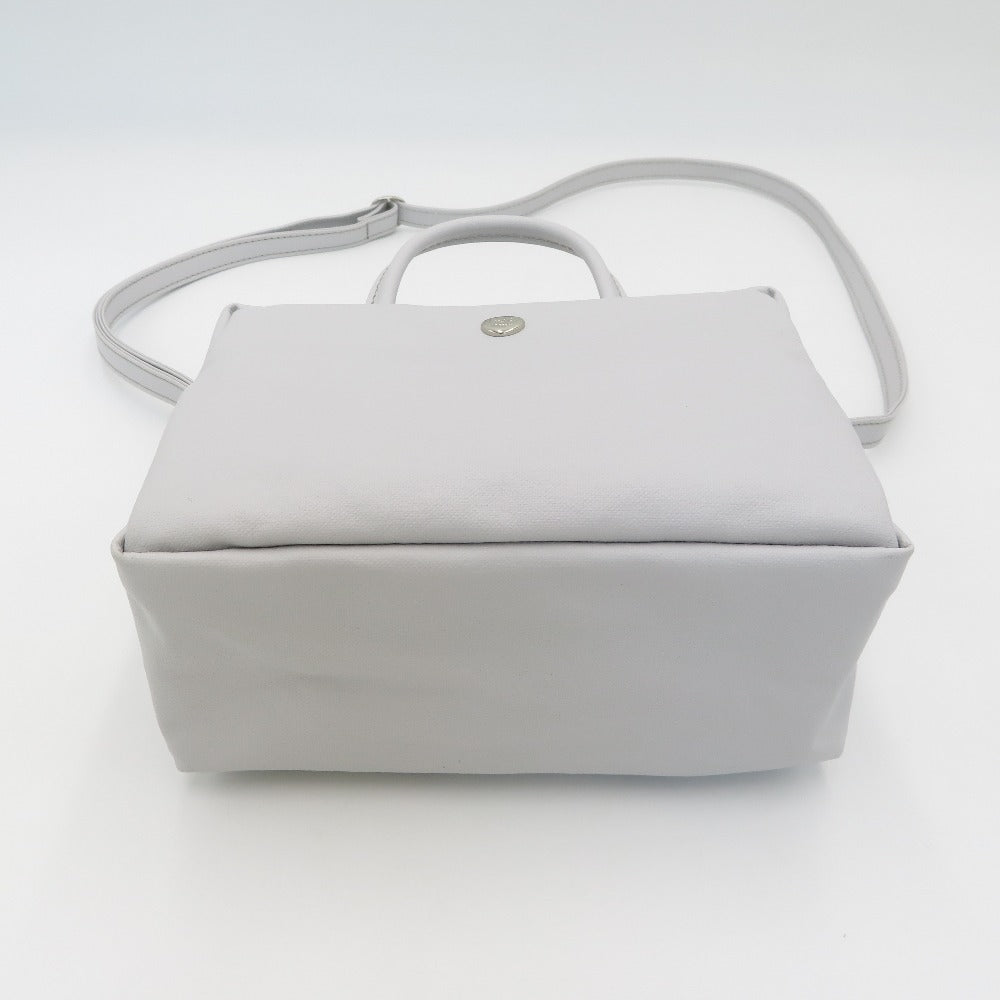 Neutral Gray (ニュートラルグレイ) ショルダーバッグ Neutral Gray　ジェーン2　2wayミニショルダーバッグ　S　ライトグレー　NH434　4812-632 美品