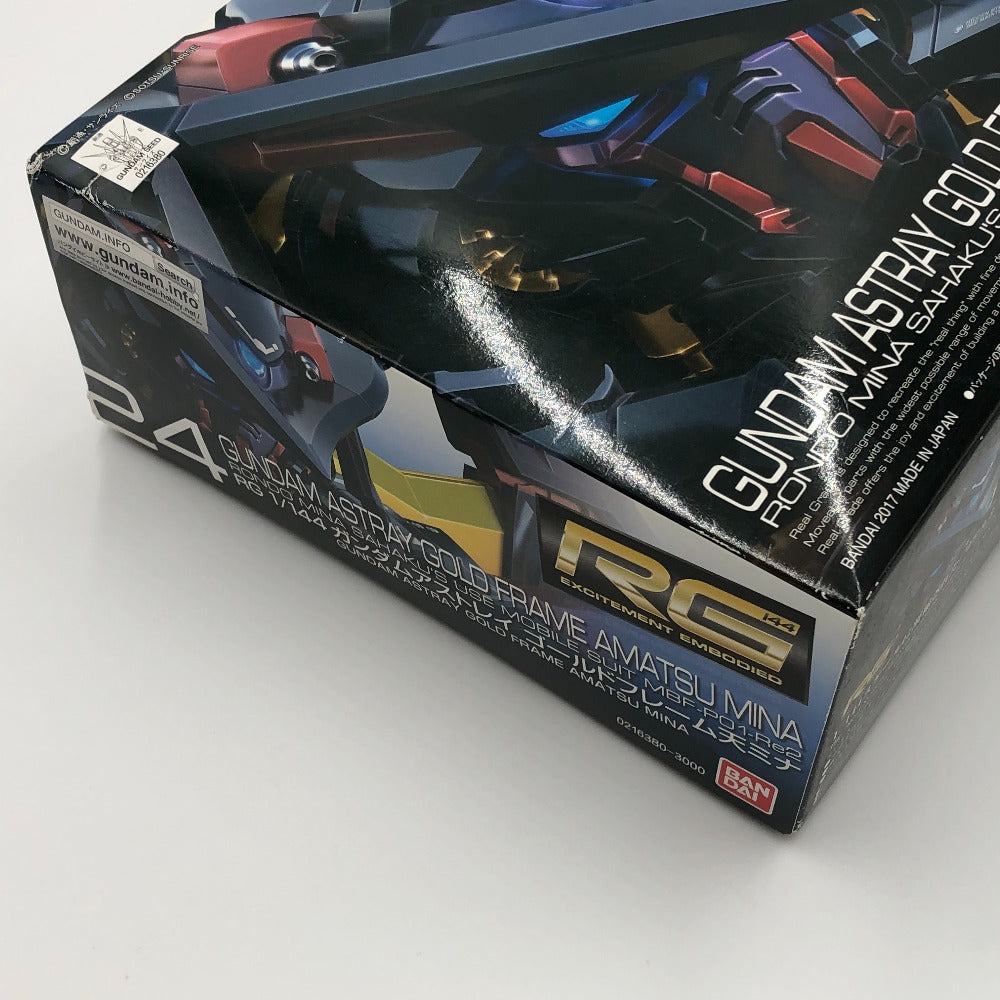 BANDAI (バンダイ) プラモデル 1/144 RG MBF-P01-Re2 ガンダムアストレイ ゴールドフレーム天ミナ 「機動戦士ガンダムSEED ASTRAY」 [0216380]