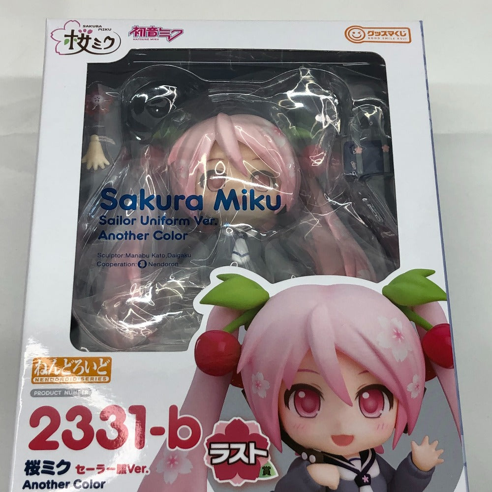 ねんどろいど (グッドスマイルカンパニー ネンドロイド) フィギュア ねんどろいど 桜ミク セーラー服 Ver. Another Color 「グッスマくじ 桜ミク“2024”」 ラスト賞 未使用品