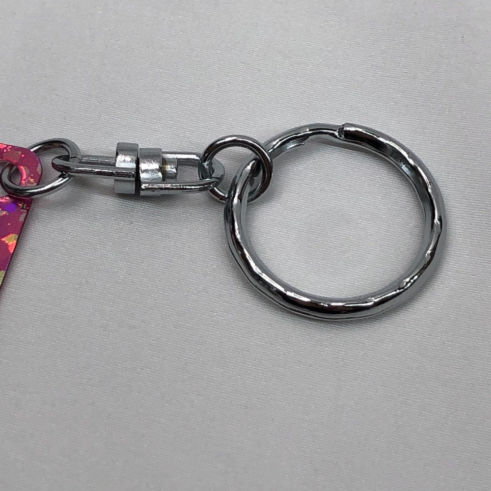 キャラクターグッズ 鴫野貴澄 「Free!-Dive to the Future- トーク＆リーディング スペシャルイベント ラメキーホルダー」 美品