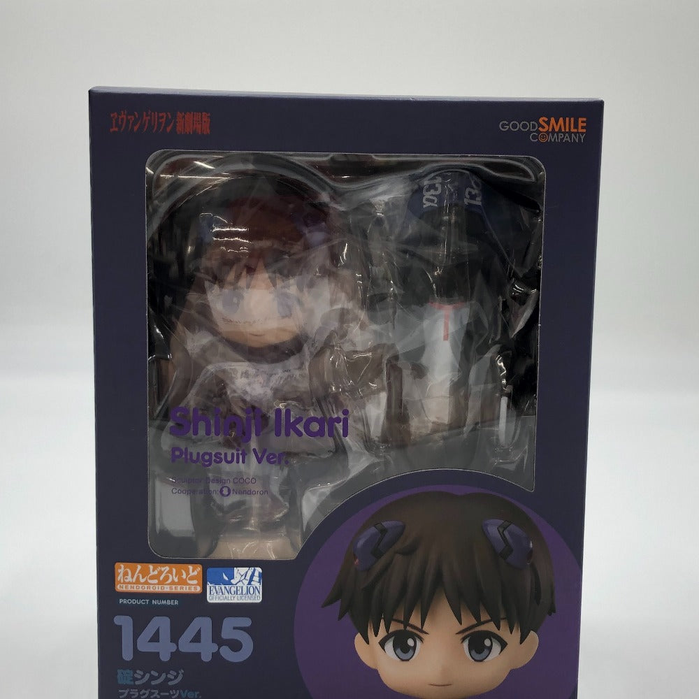 GOODSMILECOMPANY (グッドスマイルカンパニー) フィギュア ねんどろいど 碇シンジ プラグスーツVer. 「ヱヴァンゲリヲン 新劇場版」 未使用品