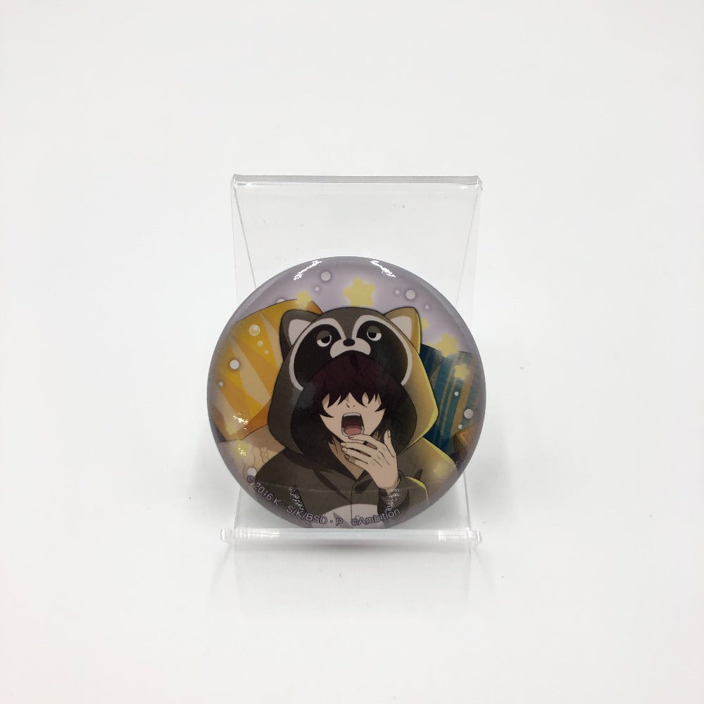 キャラクターグッズ ポォ「文豪ストレイドッグス」キャラクター缶バッジ　パジャマ 美品