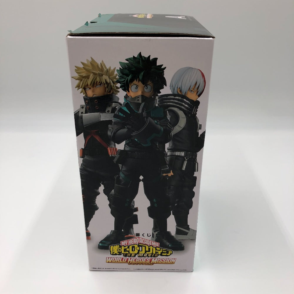 フィギュア 緑谷出久 「一番くじ 僕のヒーローアカデミア THE MOVIE WORLD HEROES’ MISSION」 MASTERLISE EMOVING A賞 フィギュア