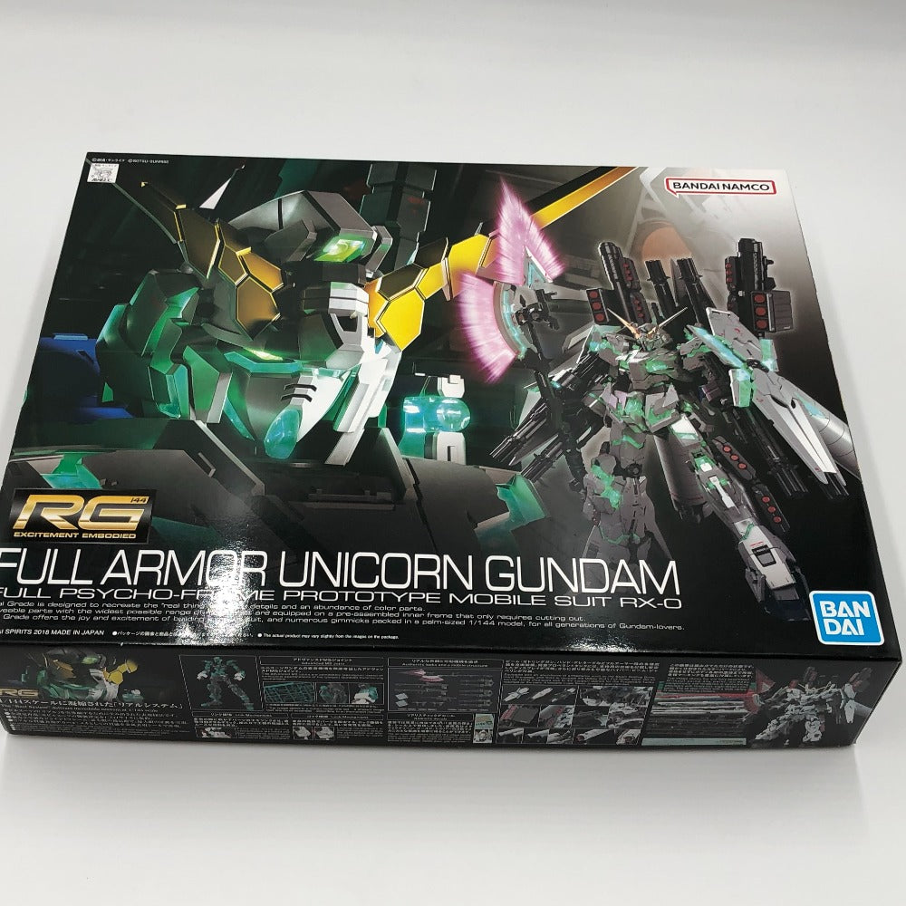 BANDAI SPIRITS (バンダイスピリッツ) プラモデル 1/144 RG RX-0 フルアーマー・ユニコーンガンダム 「機動戦士ガンダムUC」 [505586] 美品