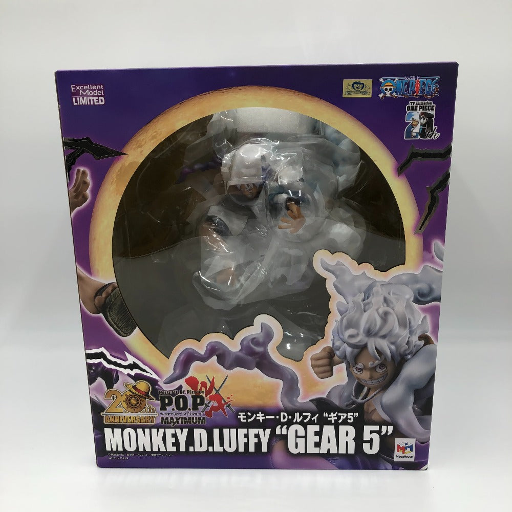 Excellent Model (メガハウス エクセレントモデル) フィギュア モンキー・D・ルフィ ギア5 「ワンピース」 Portrait.Of.Pirates ワンピース WA-MAXIMUM プレミアムバンダイ＆オンラインショップ限定 未使用品