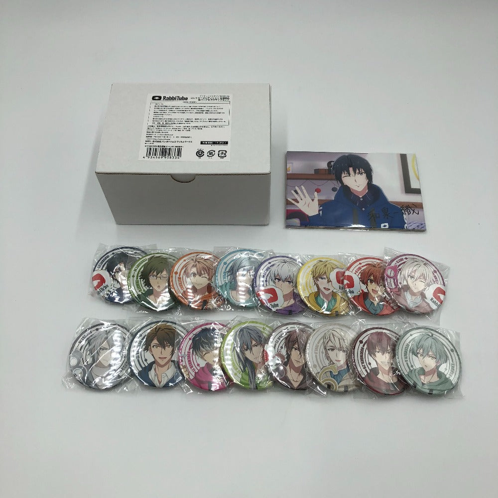 バンダイナムコフィルムワークス 缶バッジ 集合 缶バッジ＆ブロマイドセット 「アイドリッシュセブン RabbiTube Blu-ray コレクターズエディション」 同梱特典 美品