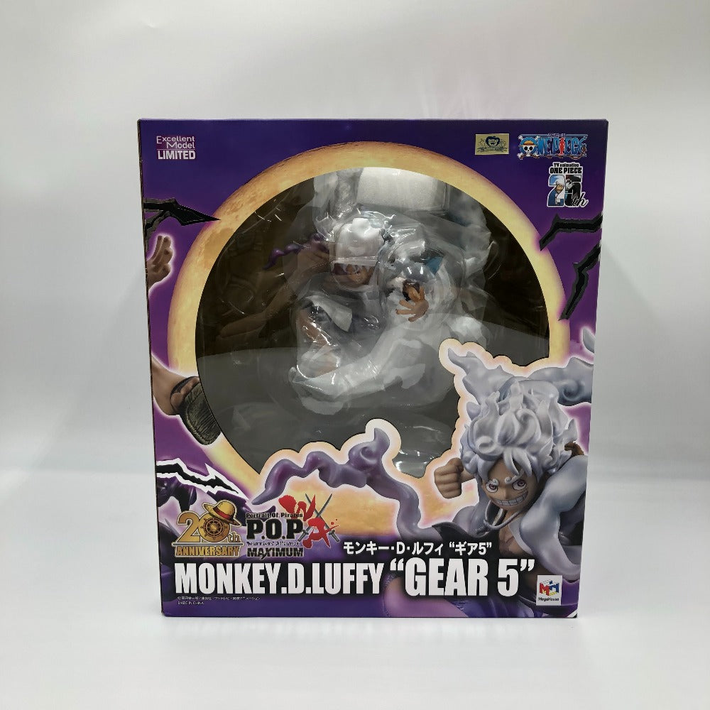 Excellent Model (メガハウス エクセレントモデル) フィギュア モンキー・D・ルフィ ギア5 「ワンピース」 Portrait.Of.Pirates ワンピース WA-MAXIMUM プレミアムバンダイ＆オンラインショップ限定 未使用品
