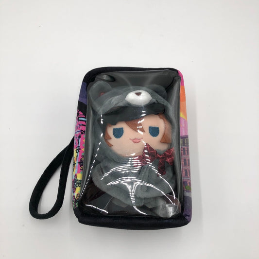 KADOKAWA (カドカワ) キャラクターグッズ 中原中也 「くじ引き堂 文豪ストレイドッグス 着せ替えっこぬいぐるみくじ」 A-5賞　B賞ポーチ・C賞ポンチョ付き 美品