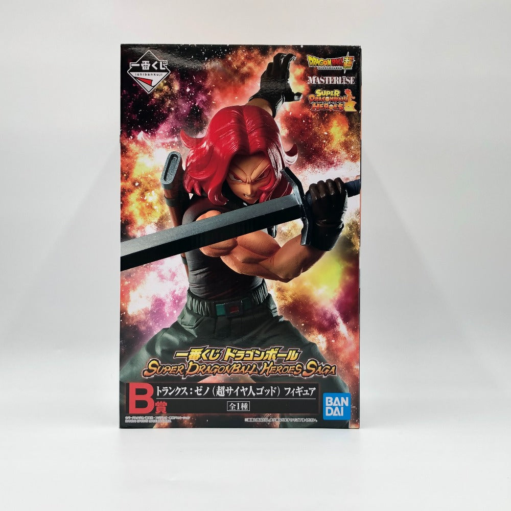 BANDAI SPIRITS (バンダイスピリッツ) フィギュア トランクス：ゼノ(超サイヤ人ゴッド) 「一番くじ ドラゴンボール SUPER DRAGONBALL HEROES SAGA」 MASTERLISE B賞 フィギュア 未使用品