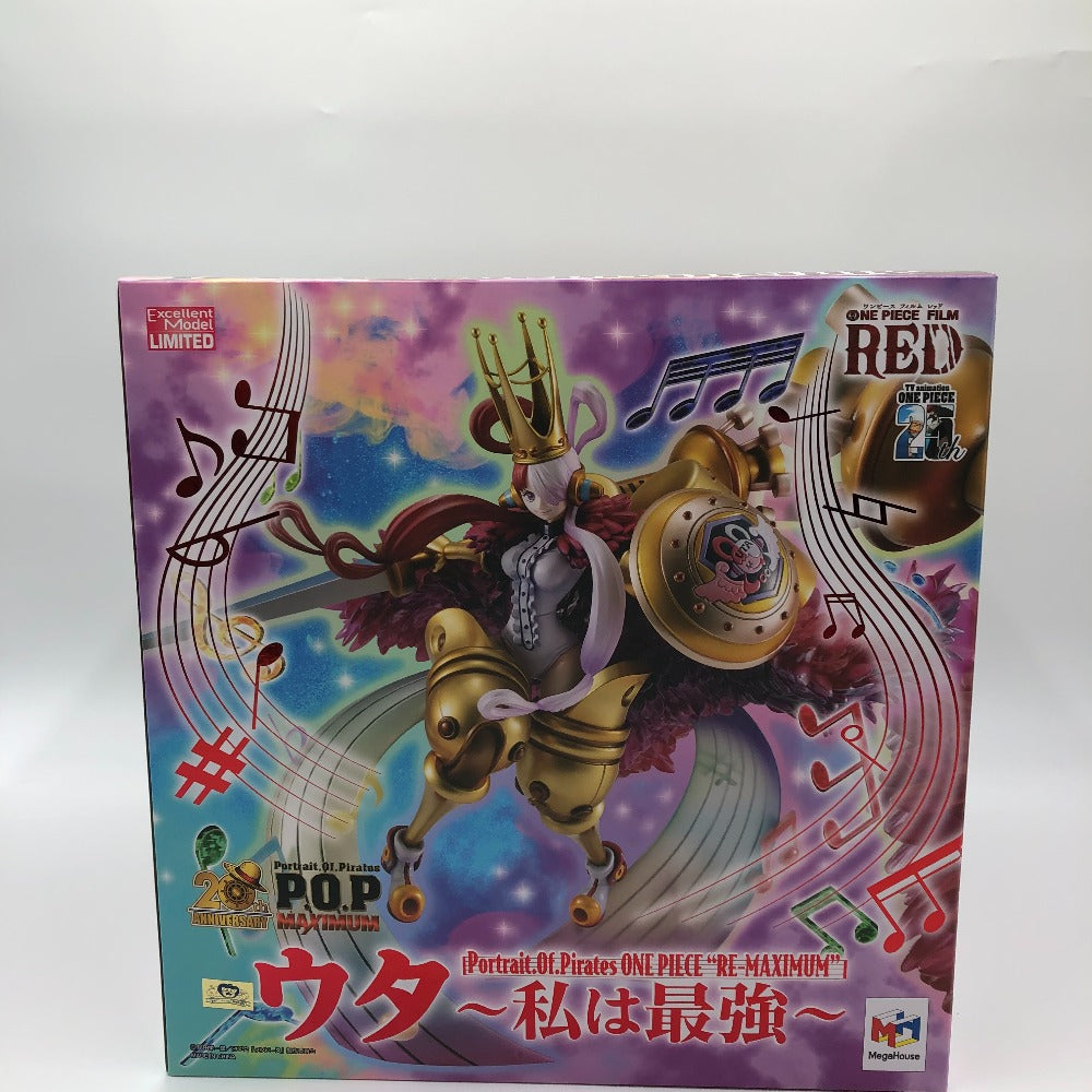 ウタ Portrait.Of.Pirates ワンピース RE-MAXIMUM ウタ ～私は最強～ プレミアムバンダイ＆オンラインショップ限定 MegaHouse メガハウス フィギュア 未開封品