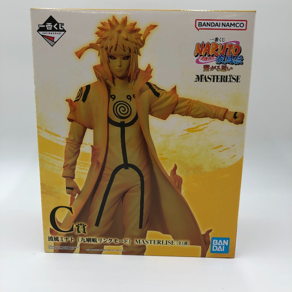 BANDAI SPIRITS (バンダイスピリッツ) フィギュア 波風ミナト(九喇嘛リンクモード) 「一番くじ NARUTO-ナルト- 疾風伝 繋がる思い」 MASTERLISE C賞 フィギュア 未使用品