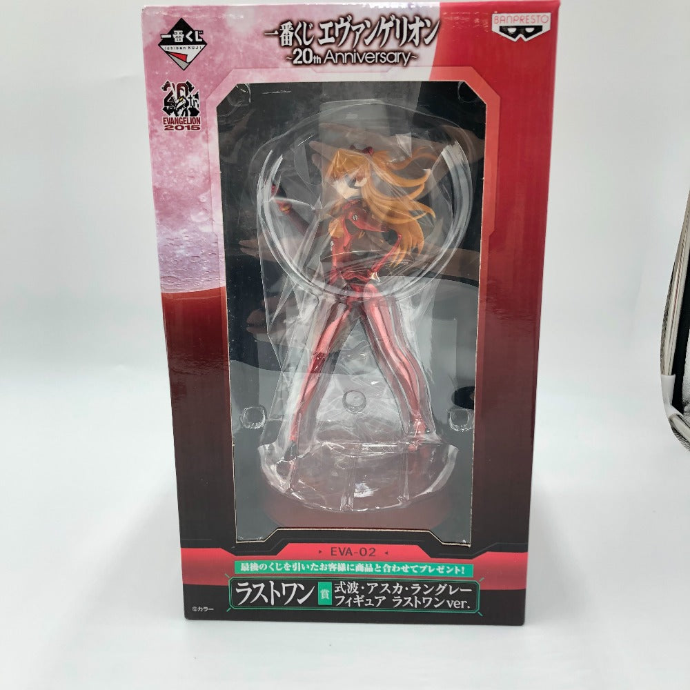 BANPRESTO (バンプレスト) フィギュア 式波・アスカ・ラングレー 「一番くじ エヴァンゲリオン ～20th Anniversary～」 ラストワン賞 フィギュア 未使用品