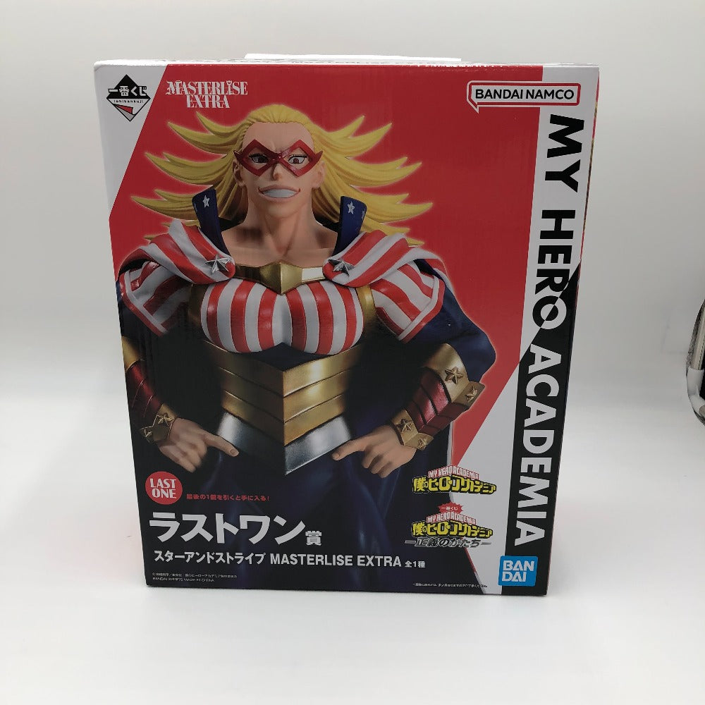 BANDAI (バンダイ) フィギュア スターアンドストライプ 「一番くじ 僕のヒーローアカデミア-正義のかたち-」 MASTERLISE EXTRA ラストワン賞 フィギュア 未使用品