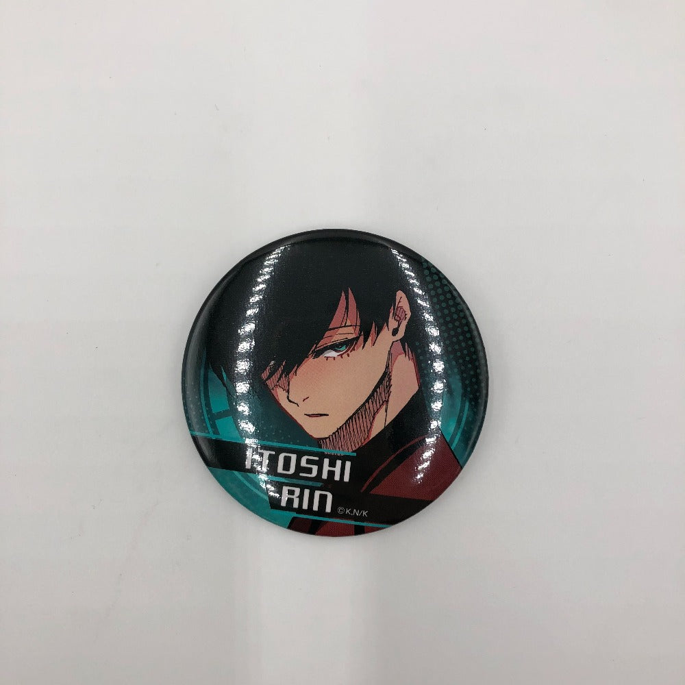 缶バッジ 糸師凛　右目隠れ 缶バッジ 「ブルーロック ガチャっと缶バッジ」 美品