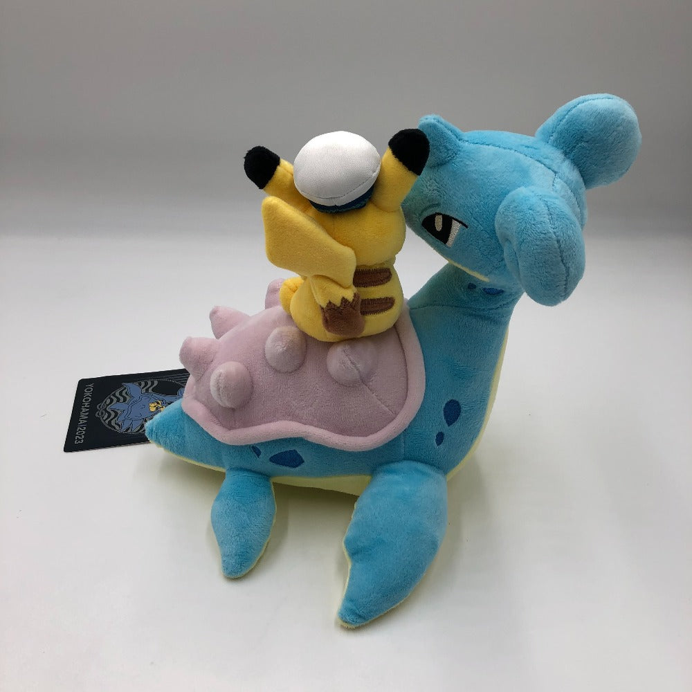 ポケットモンスター ぬいぐるみ ラプラス＆ピカチュウ ヨコハマ2023 ぬいぐるみ 「ポケットモンスター」 ポケモンWCS2023開催記念商品 美品