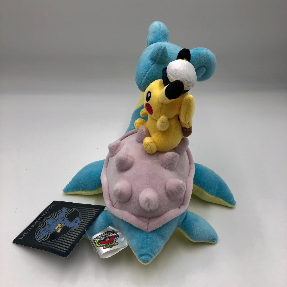 ポケットモンスター ぬいぐるみ ラプラス＆ピカチュウ ヨコハマ2023 ぬいぐるみ 「ポケットモンスター」 ポケモンWCS2023開催記念商品 美品
