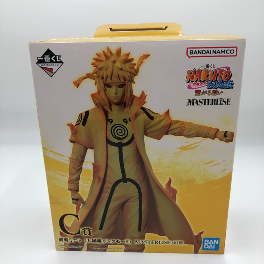 BANDAI (バンダイ 一番くじ) フィギュア 波風ミナト(九喇嘛リンクモード) 「一番くじ NARUTO-ナルト- 疾風伝 繋がる思い」 MASTERLISE C賞 フィギュア 未使用品