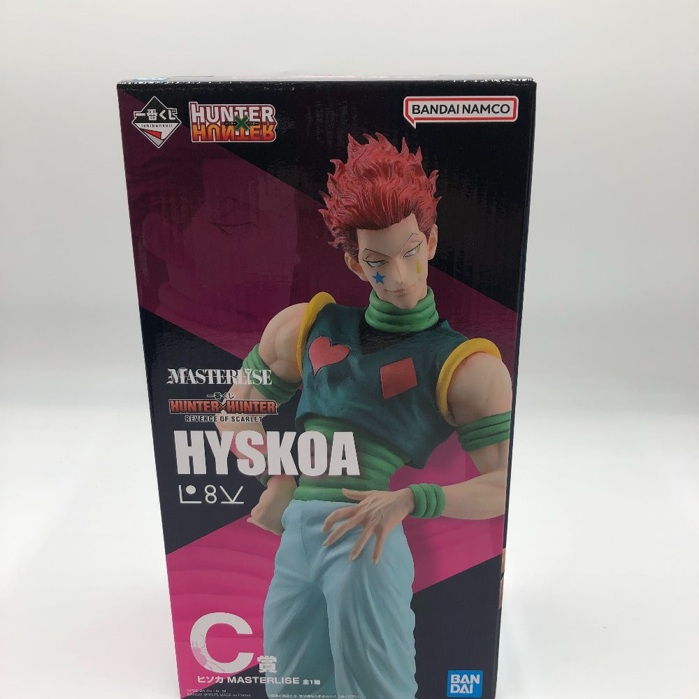 BANDAI (バンダイ 一番くじ) フィギュア ヒソカ 「一番くじ HUNTER×HUNTER REVENGE OF SCARLET」 MASTERLISE C賞 フィギュア 未使用品