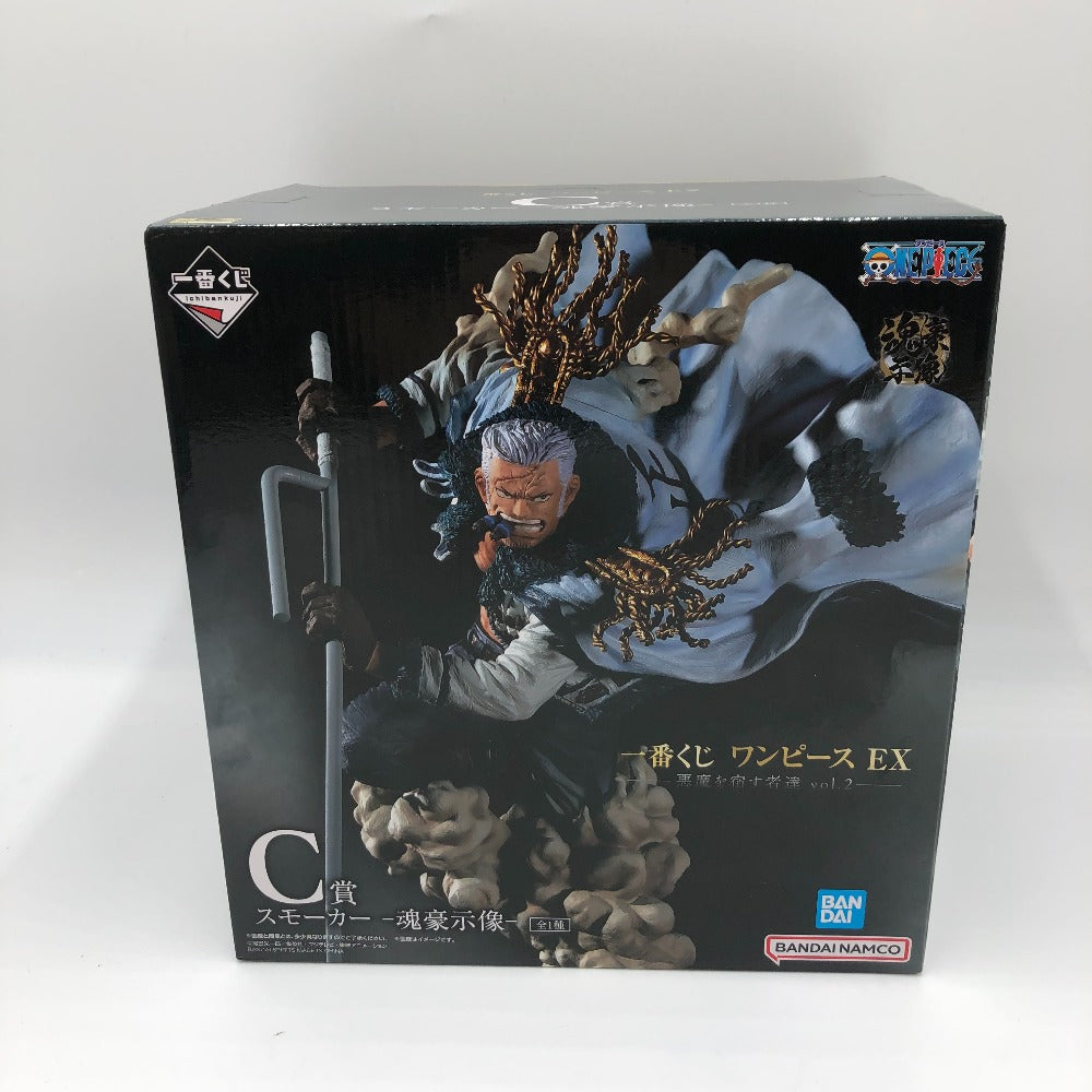 BANDAI (バンダイ 一番くじ) フィギュア スモーカー -魂豪示像- 「一番くじ ワンピース EX 悪魔を宿す者達 vol.2」 C賞 フィギュア 未使用品