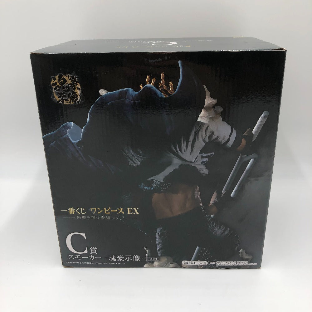 BANDAI (バンダイ 一番くじ) フィギュア スモーカー -魂豪示像- 「一番くじ ワンピース EX 悪魔を宿す者達 vol.2」 C賞 フィギュア 未使用品