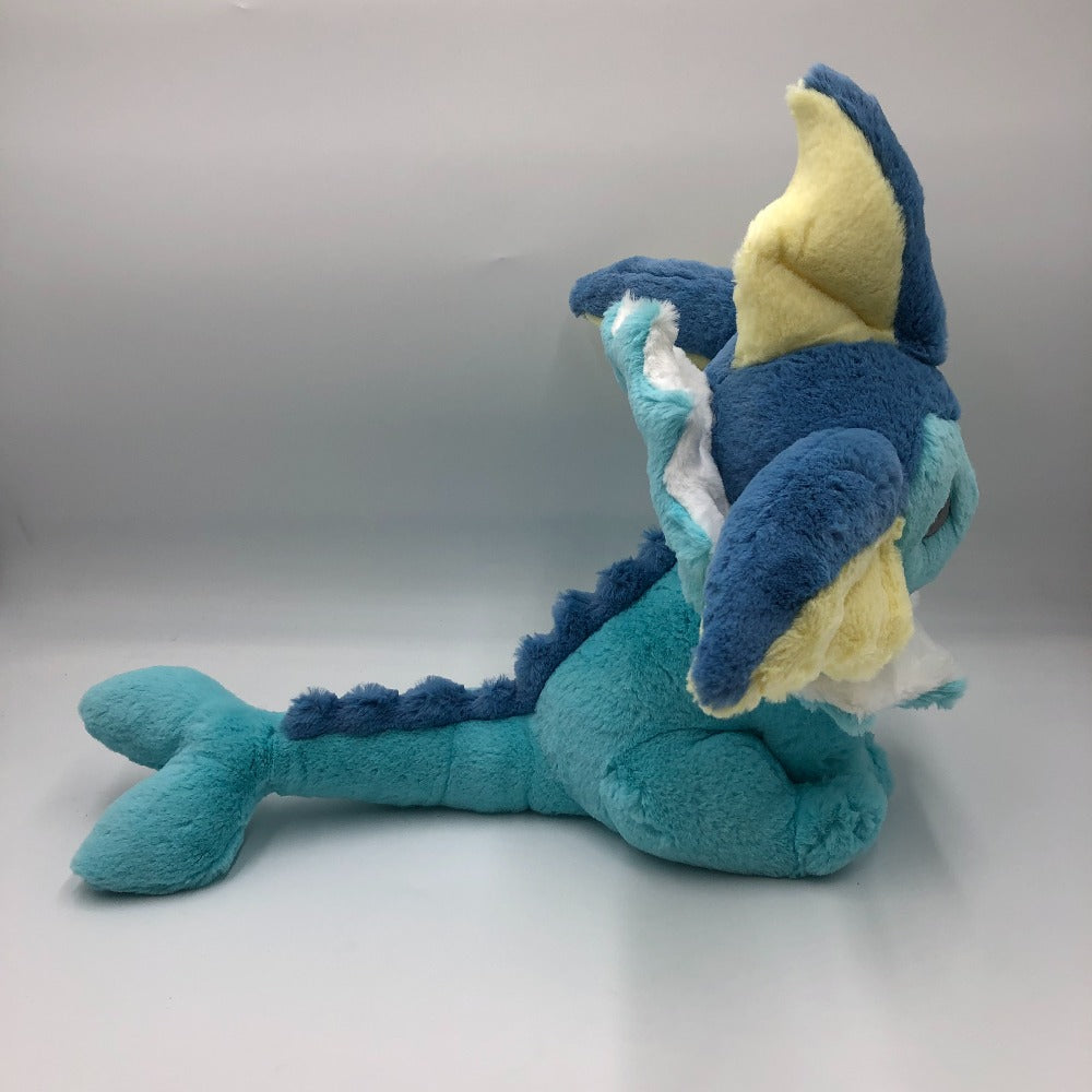 ぬいぐるみ シャワーズ ふわふわ抱きぬいぐるみ 「ポケットモンスター」 ポケモンセンター限定 美品