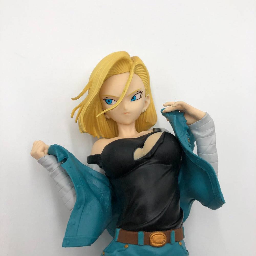 BANPRESTO (バンプレスト) フィギュア 人造人間18号(ターコイズブルー) 「ドラゴンボールZ」 GLITTER＆GLAMOURS-ANDROID NO.18-