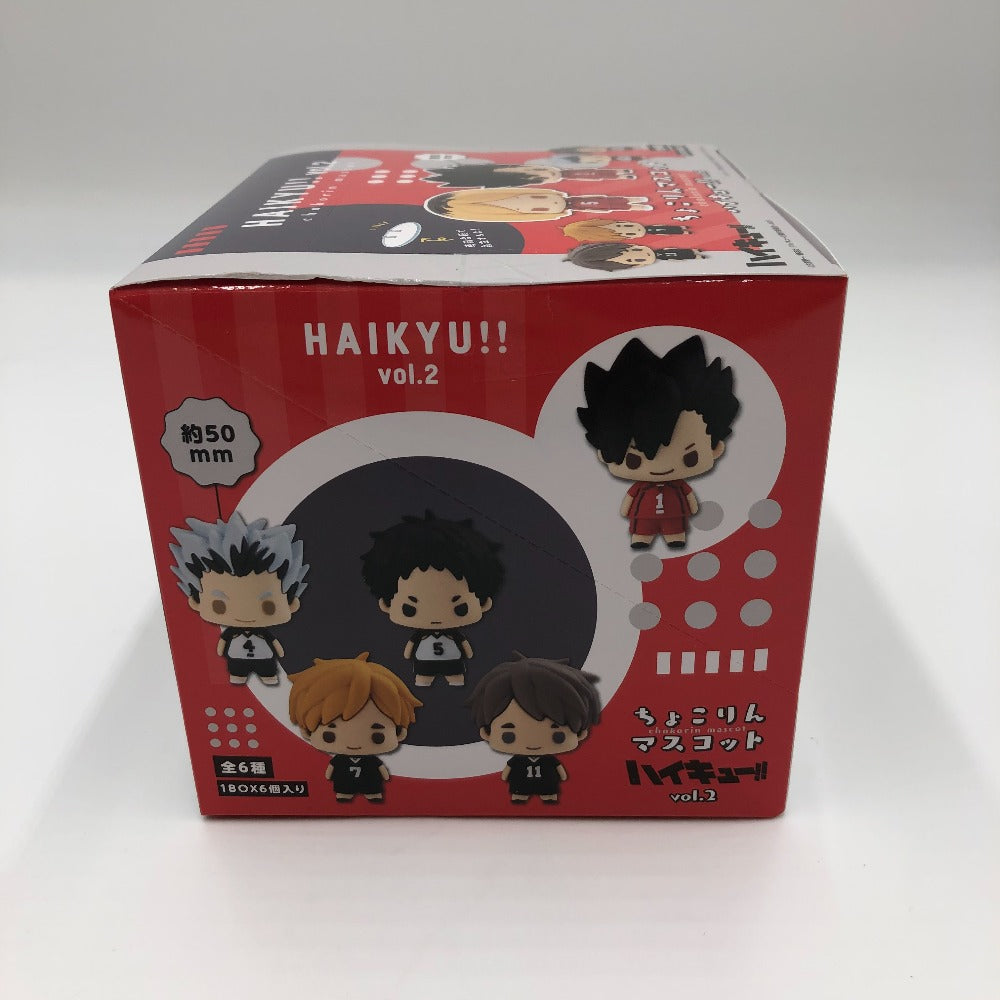 MegaHouse (メガハウス) フィギュア 全6種セット 「ちょこりんマスコット ハイキュー!! Vol.2」 未使用品