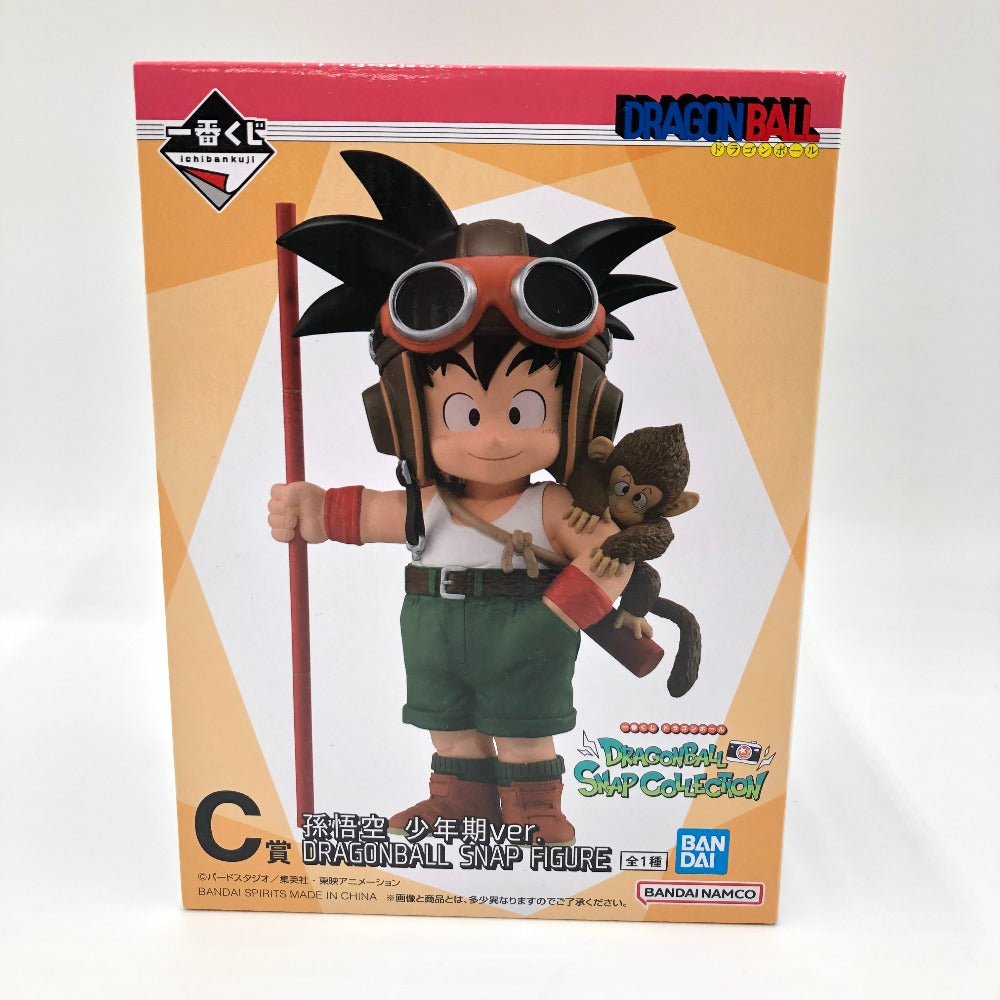 孫悟空 フィギュア　少年期ver. 「一番くじ ドラゴンボール DRAGONBALL SNAP COLLECTION」 C賞 DRAGONBALL SNAP FIGURE BANDAI SPIRITS バンダイスピリッツ フィギュア 未開封品