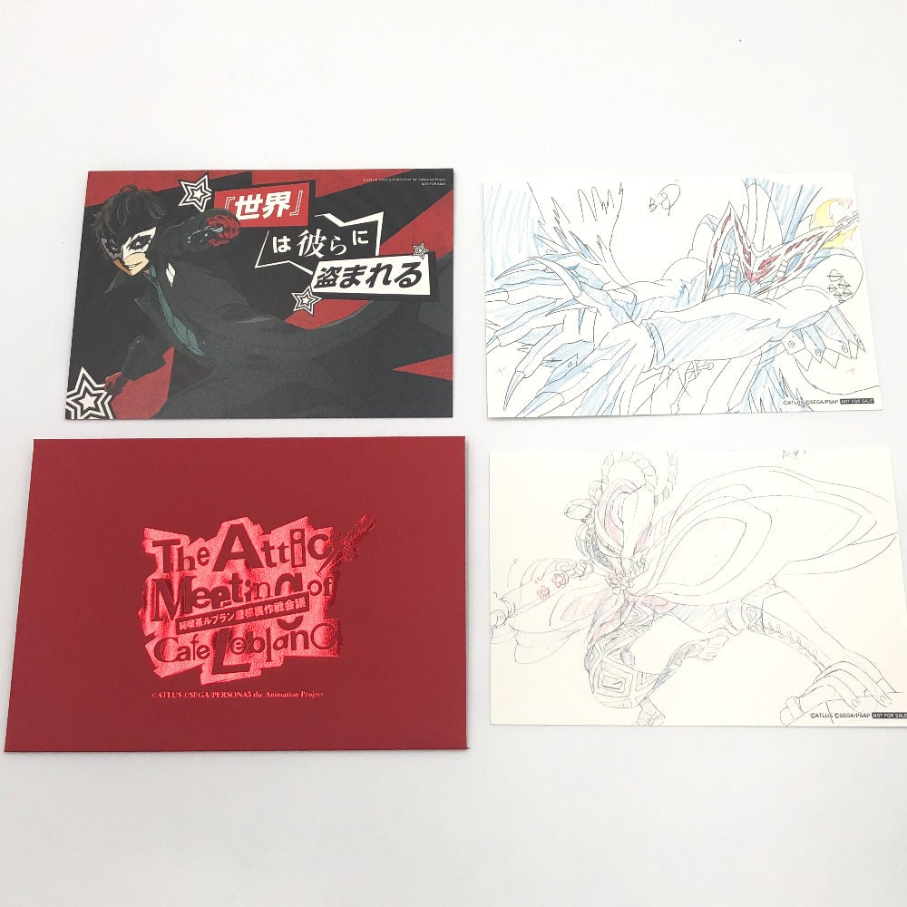 「PERSONA5 the Animation -THE DAY BREAKERS-」 スペシャルイベント 「純喫茶ルブラン 屋根裏作戦会議」 イベントリーフレット