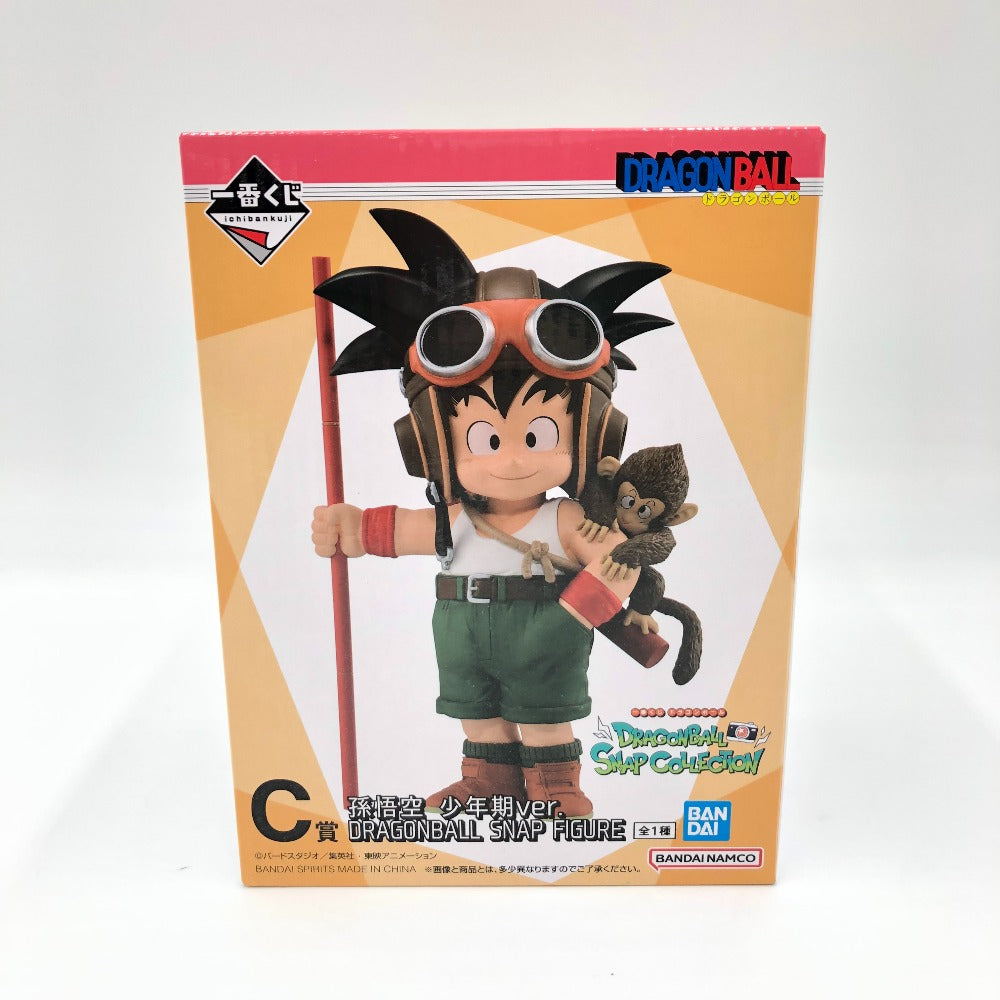 孫悟空 フィギュア　少年期ver. 「一番くじ ドラゴンボール DRAGONBALL SNAP COLLECTION」 C賞 DRAGONBALL SNAP FIGURE BANDAI SPIRITS バンダイスピリッツ フィギュア 未開封品