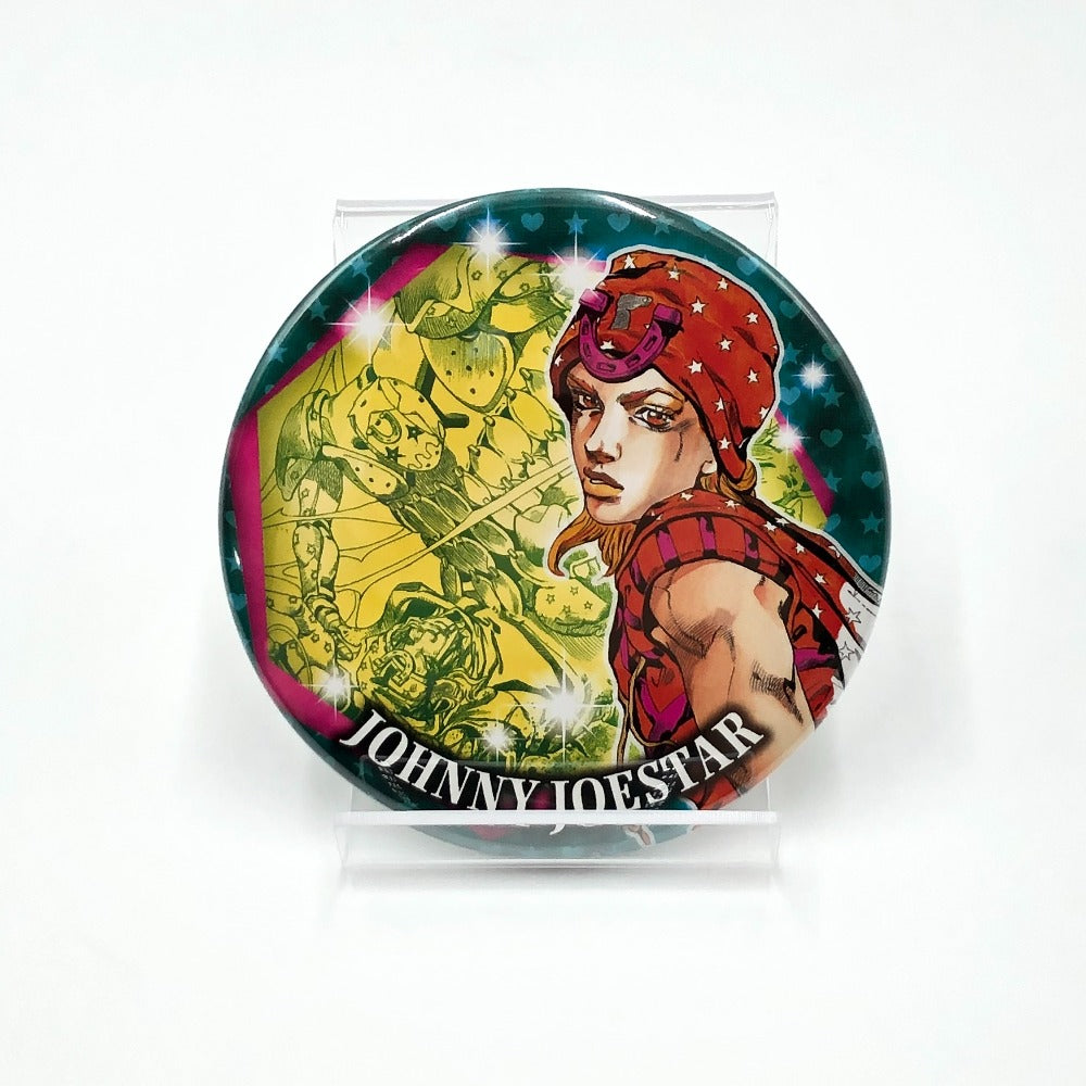 ジョニィ・ジョースター 「ジョジョの奇妙な冒険 荒木飛呂彦原画展 JOJO 冒険の波紋 金沢 コレクション缶バッジ」 缶バッジ