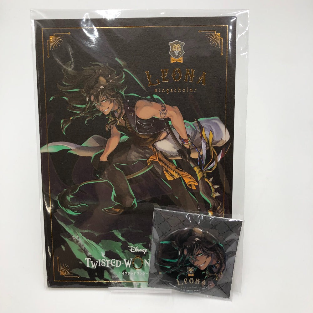 ANIPLEX (アニプレックス) フィギュア 特典付き レオナ・キングスカラー 「ディズニー ツイステッドワンダーランド」 1/8 ABS＆PVC製塗装済み完成品 ANIPLEX+限定 未使用品