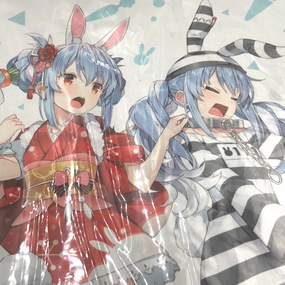 兎田ぺこら ラバーマット 「バーチャルYouTuber ホロライブ 兎田ぺこら 活動4周年記念」 キャラクターグッズ 未開封品