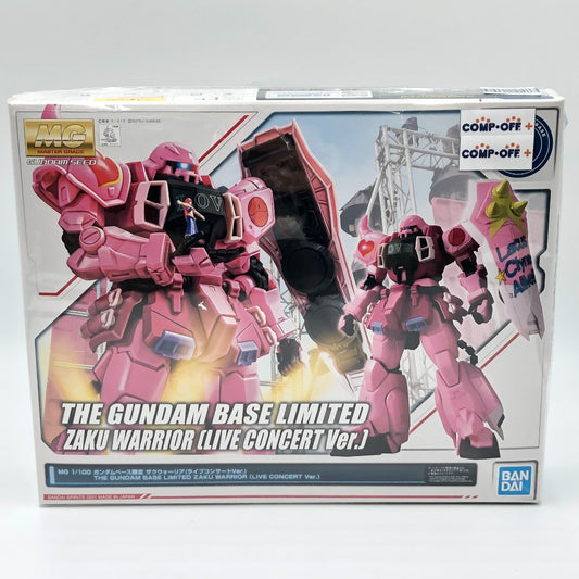 1/100 MG ザクウォーリア ライブコンサートVer. 「機動戦士ガンダムSEED DESTINY」 ガンダムベース限定 BANDAI SPIRITS バンダイスピリッツ プラモデル