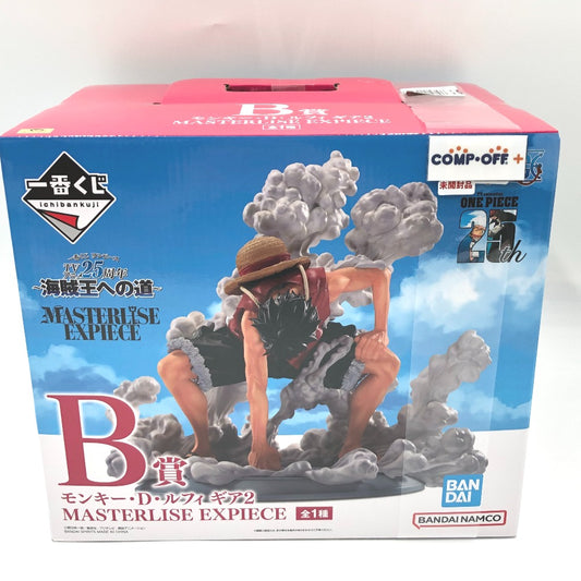 モンキー・D・ルフィ ギア2 「一番くじ ワンピース TVアニメ25周年 ～海賊王への道～」 MASTERLISE EXPIECE B賞 フィギュア BANDAI バンダイ 一番くじ フィギュア 未開封品