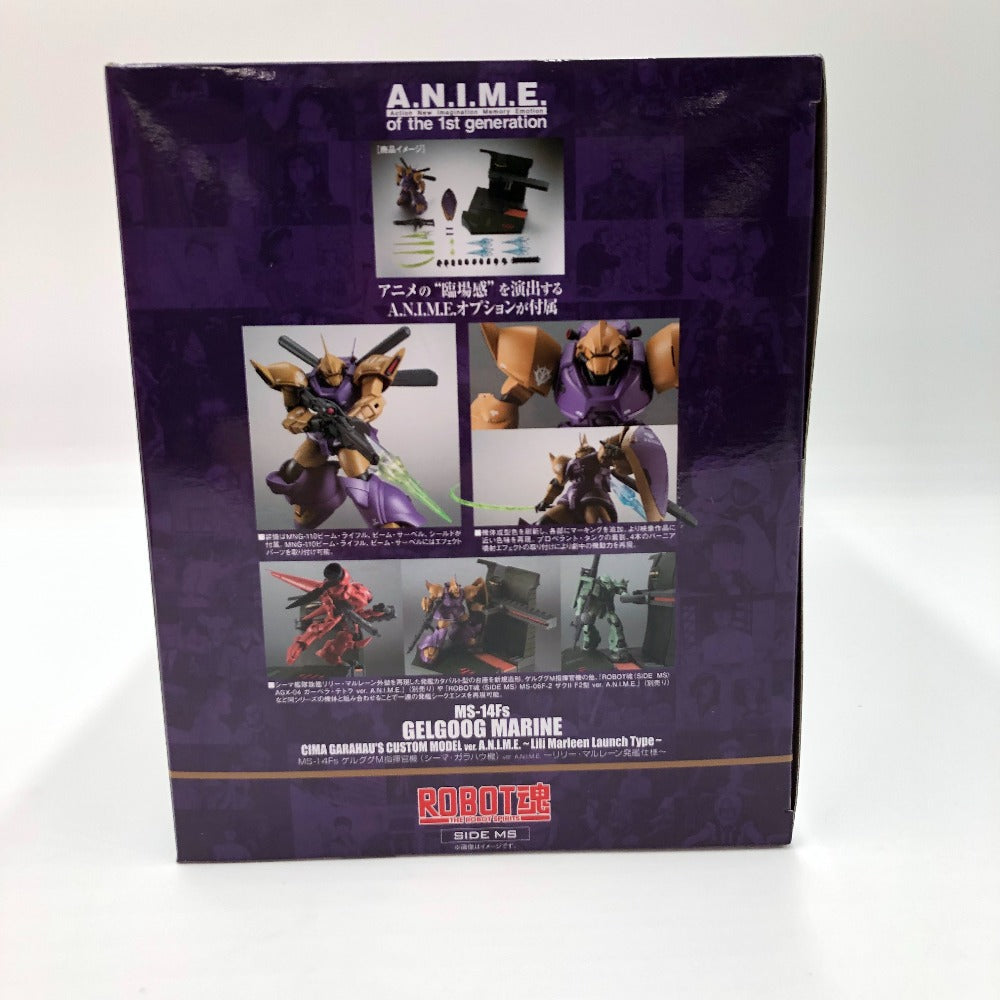 ROBOT魂 ＜SIDE MS＞ MS-14Fs ゲルググM指揮官機(シーマ・ガラハウ機)ver. A.N.I.M.E. ～リリー・マルレーン発艦仕様～ 「機動戦士ガンダム0083 STARDUST  BANDAI バンダイ フィギュア 未開封品