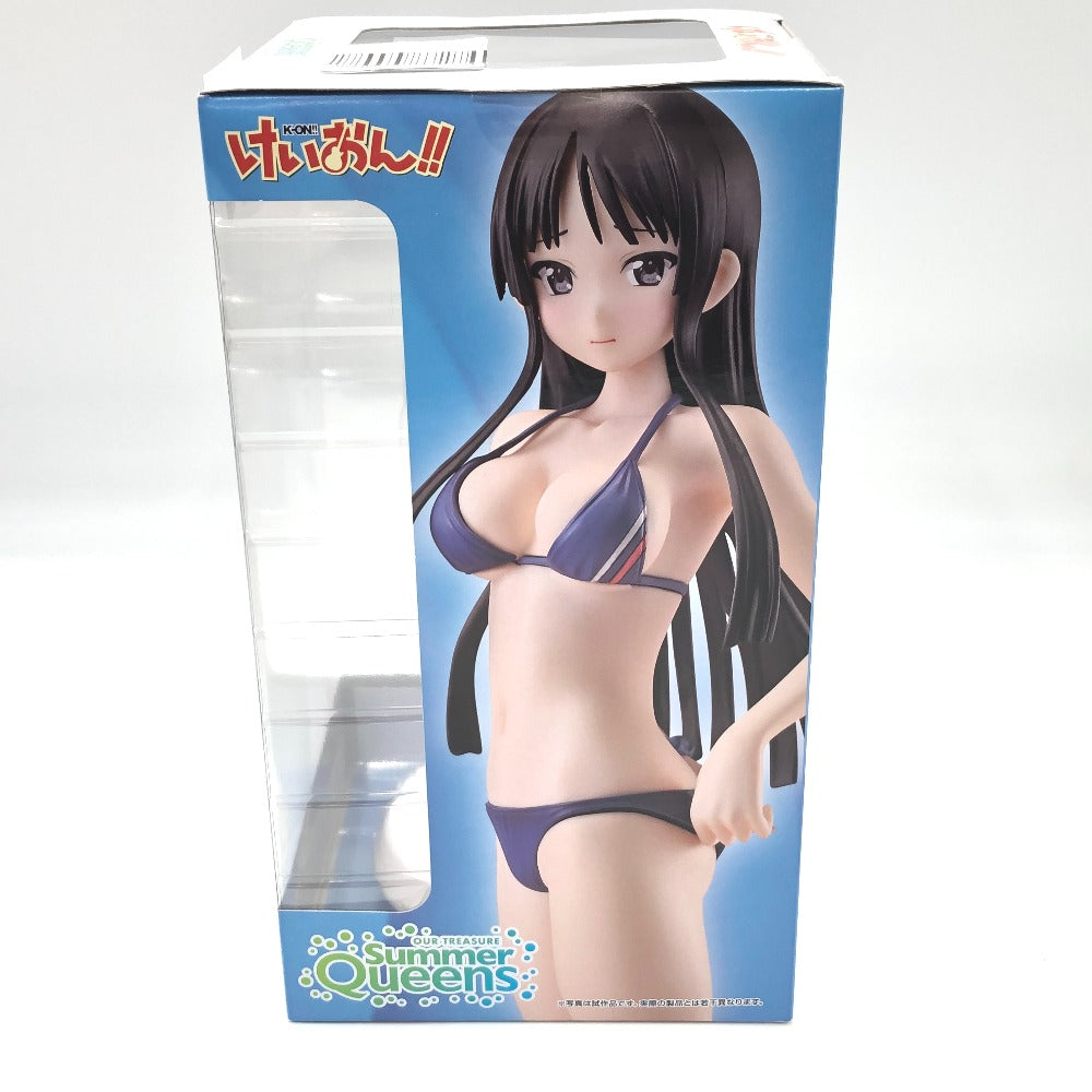 秋山澪 Summer Queens 「けいおん!!」 1/8 塗装済み完成品 フィギュア 未開封品