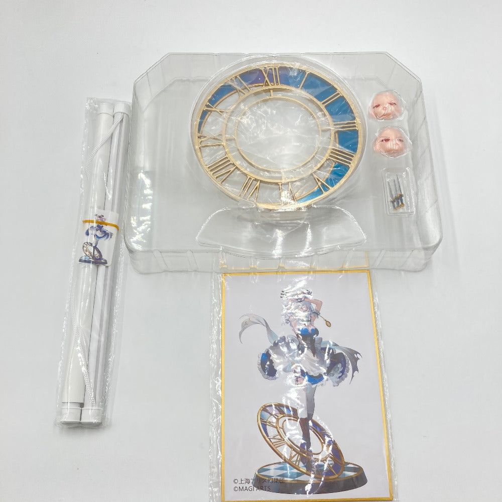 開封品 [特典付き] 月時計 十六夜咲夜 豪華版 「東方Project」 1/6 塗装済み完成品 MAGI ARTS 箱にイタミ有 フィギュア