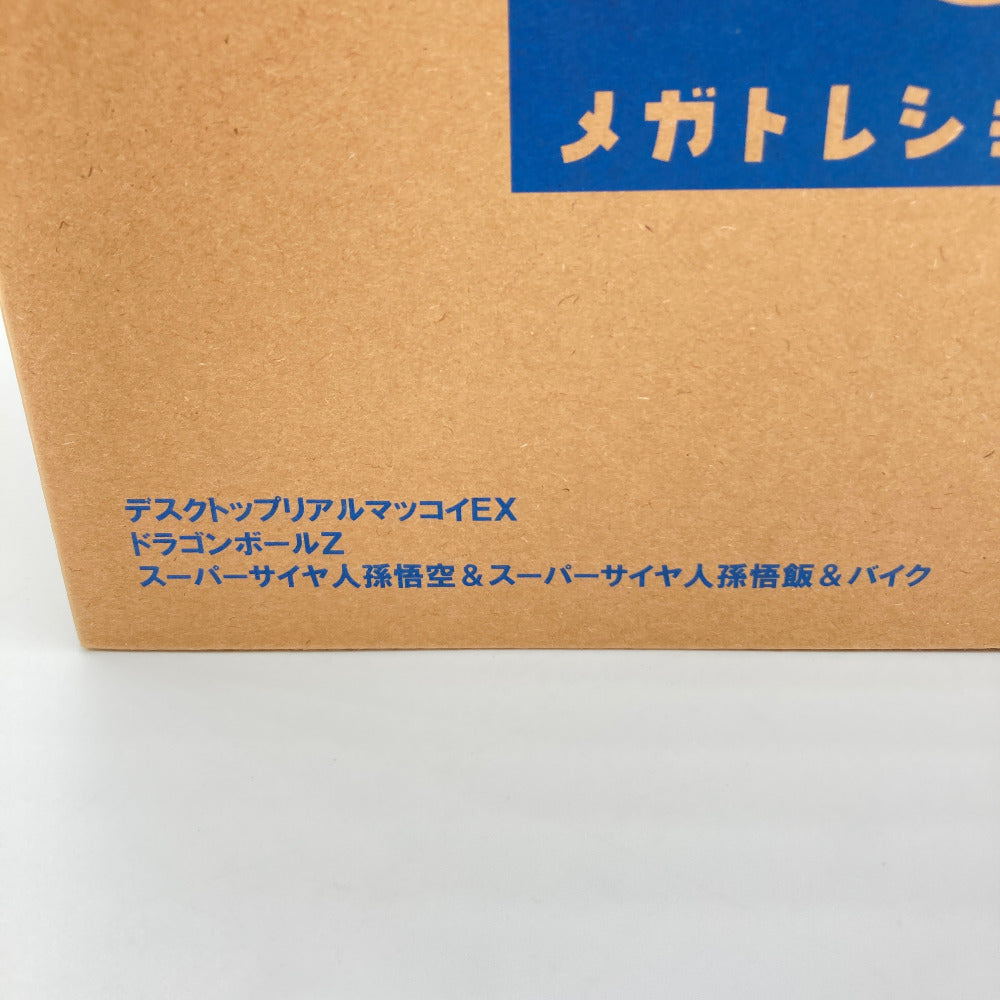 DESKTOP REAL McCOY EX スーパーサイヤ人孫悟空＆スーパーサイヤ人孫悟飯＆バイク 「ドラゴンボールZ」 MegaHouse メガハウス フィギュア 未開封品