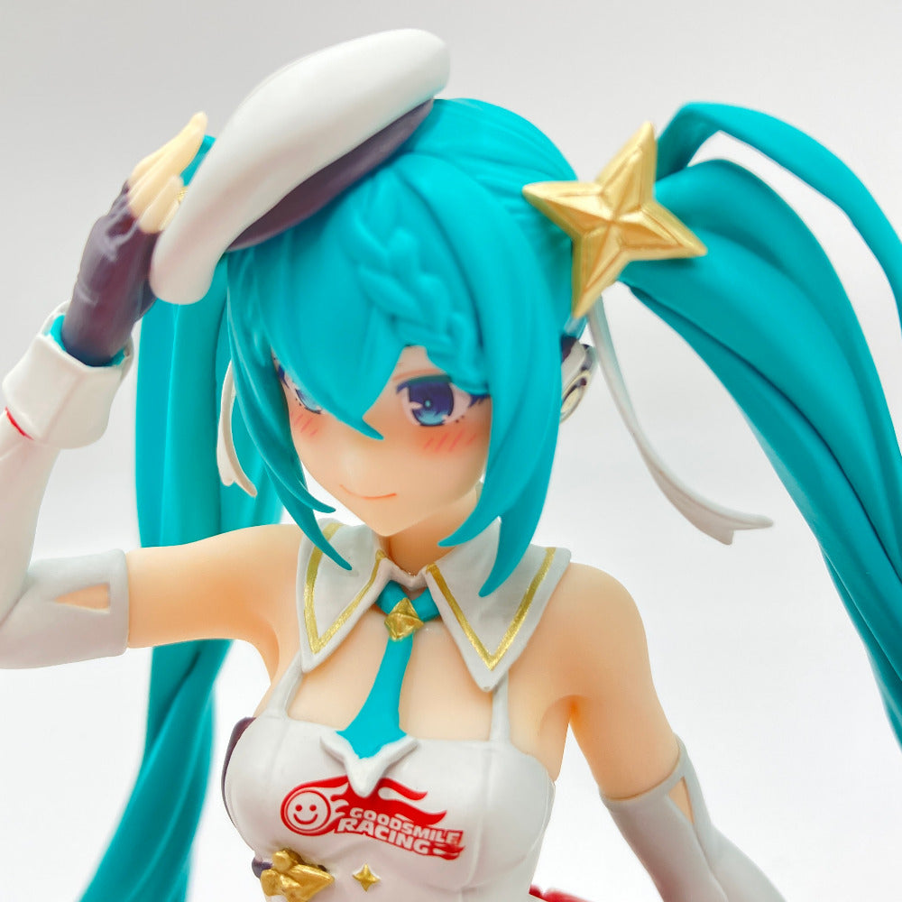 POP UP PARADE レーシングミク 2023Ver. 「キャラクター・ボーカル・シリーズ 01 初音ミク」箱にイタミ有 GOODSMILECOMPANY グッドスマイルカンパニー フィギュア
