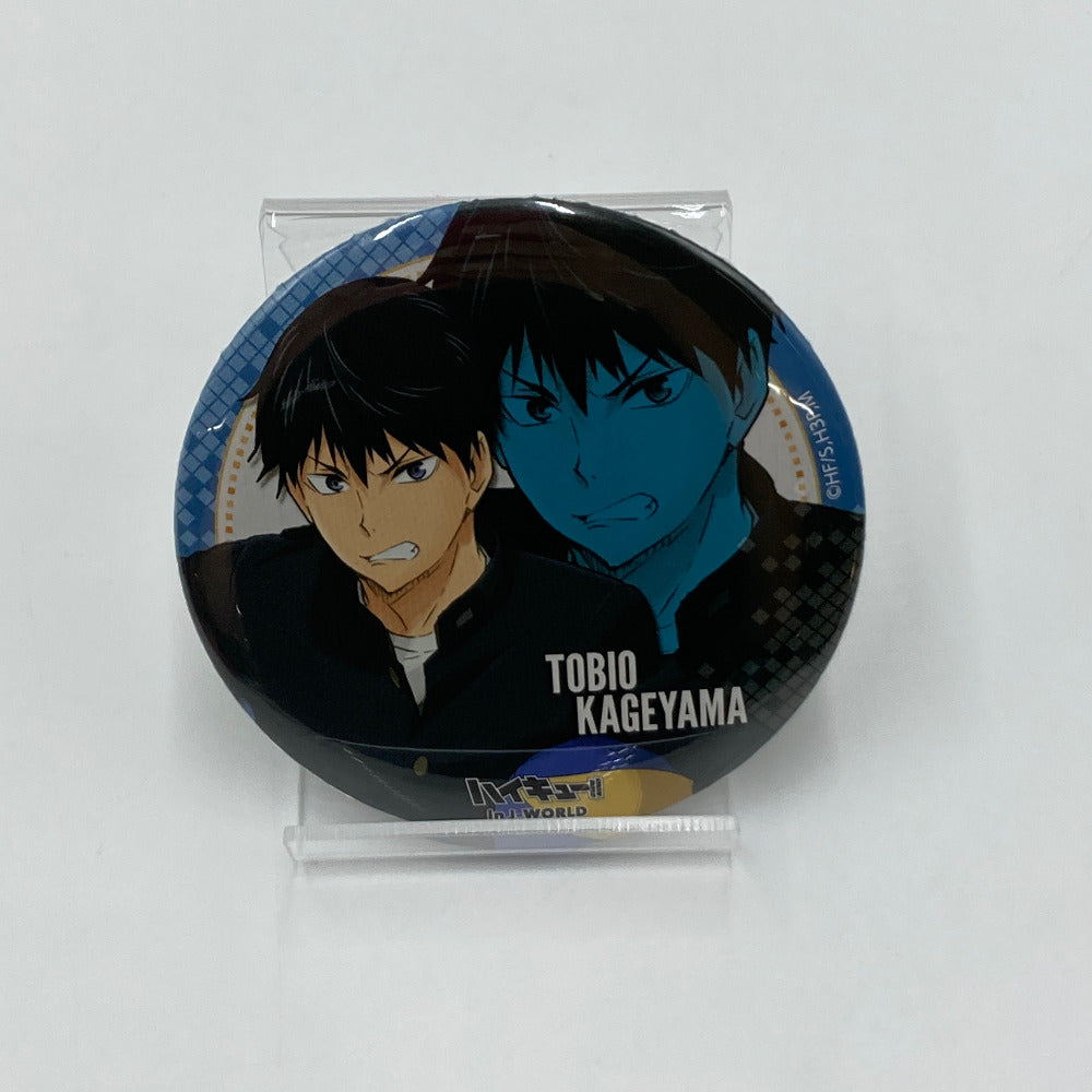 ハイキュー 休み時間 in J-WORLD TOKYO 缶バッジ 影山 飛雄 ハイキュー 休み時間 in J-WORLD TOKYO 缶バッジ 影山 飛雄