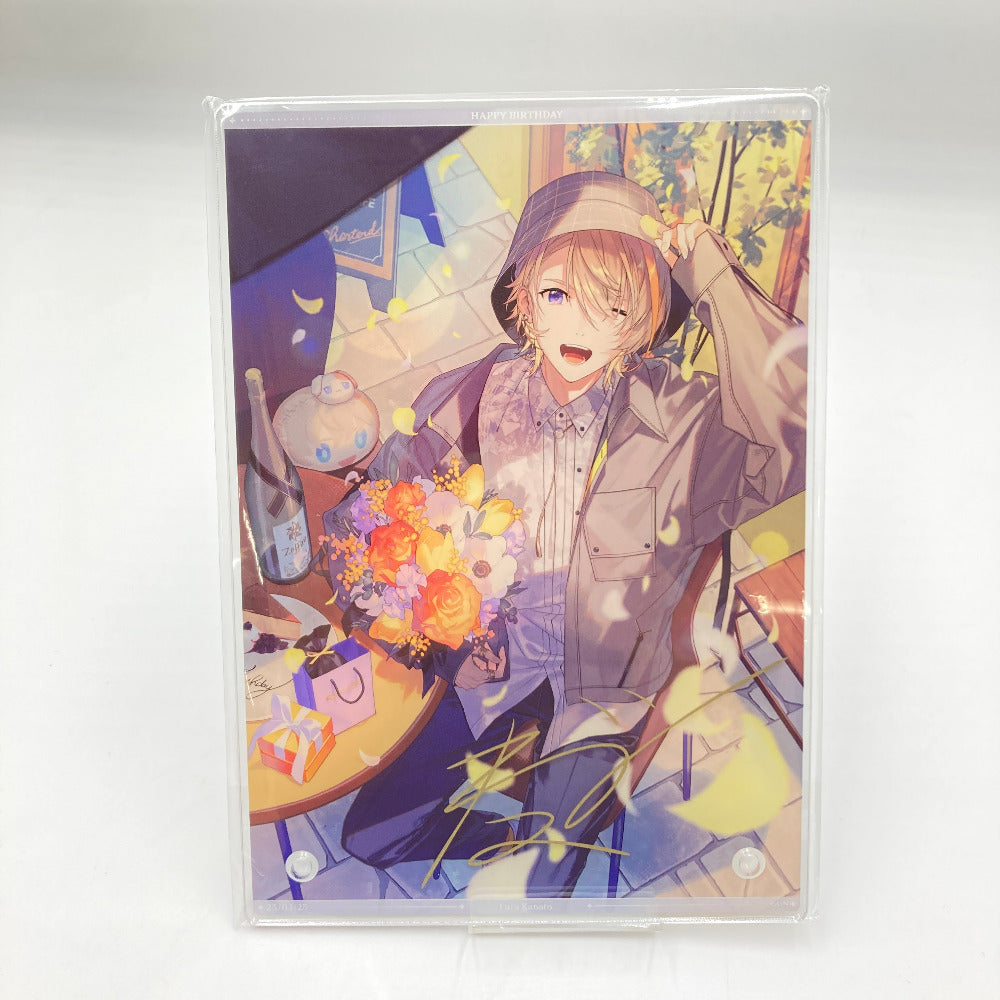 風楽奏斗 にじさんじ 誕生日 アクリルパネル タペストリー 全力お祝い 手紙 風楽奏斗誕生日グッズ＆ボイス2025｜にじさんじオフィシャルストア