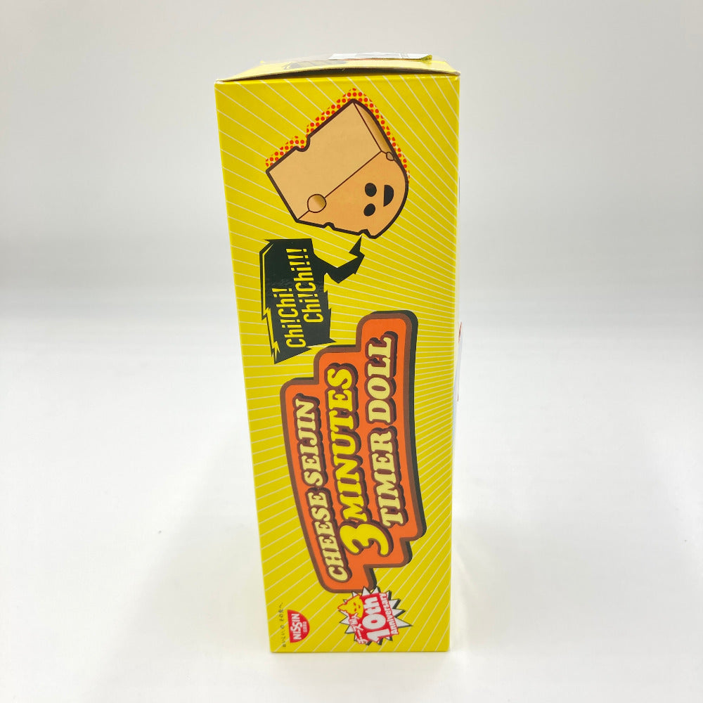 チーズ星人 3分タイマー人形 日清カップヌードル プレゼントキャンペーン当選品 ブリスター破損有 フィギュア