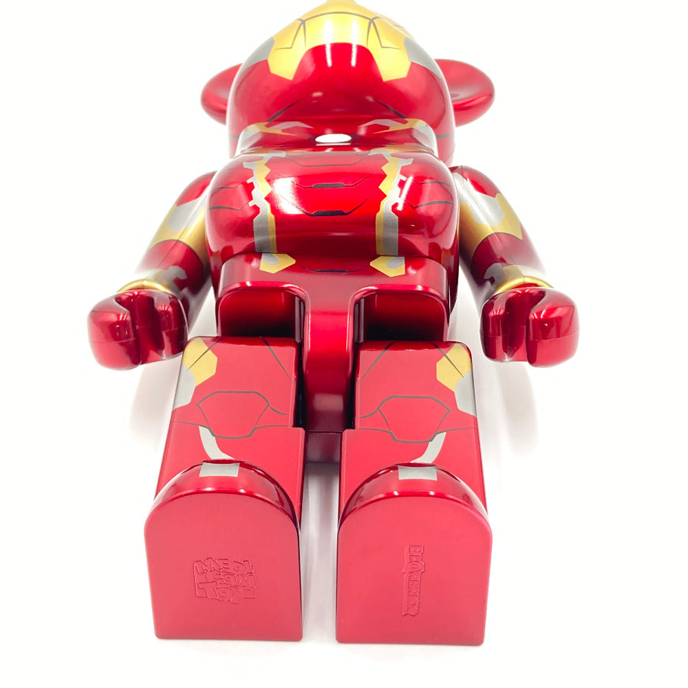 BE＠RBRICK -ベアブリック- 400% IRON MAN Mark 46 「Happyくじ BE＠RBRICK MARVEL STUDIOS」 SP賞 MARVEL マーベル フィギュア【中古】